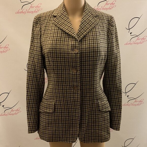 Unbranded. Heavy Possibly Wool Blend? Size S-M Blazer. Lined. Vent. WTC - Picture 1 of 7